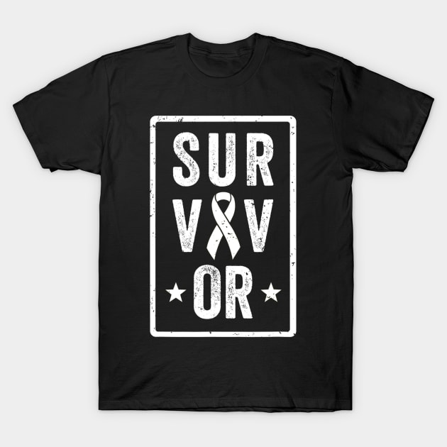 Cancer Survivor Awareness Pediatric Support T-Shirt by jordanfaulkner02